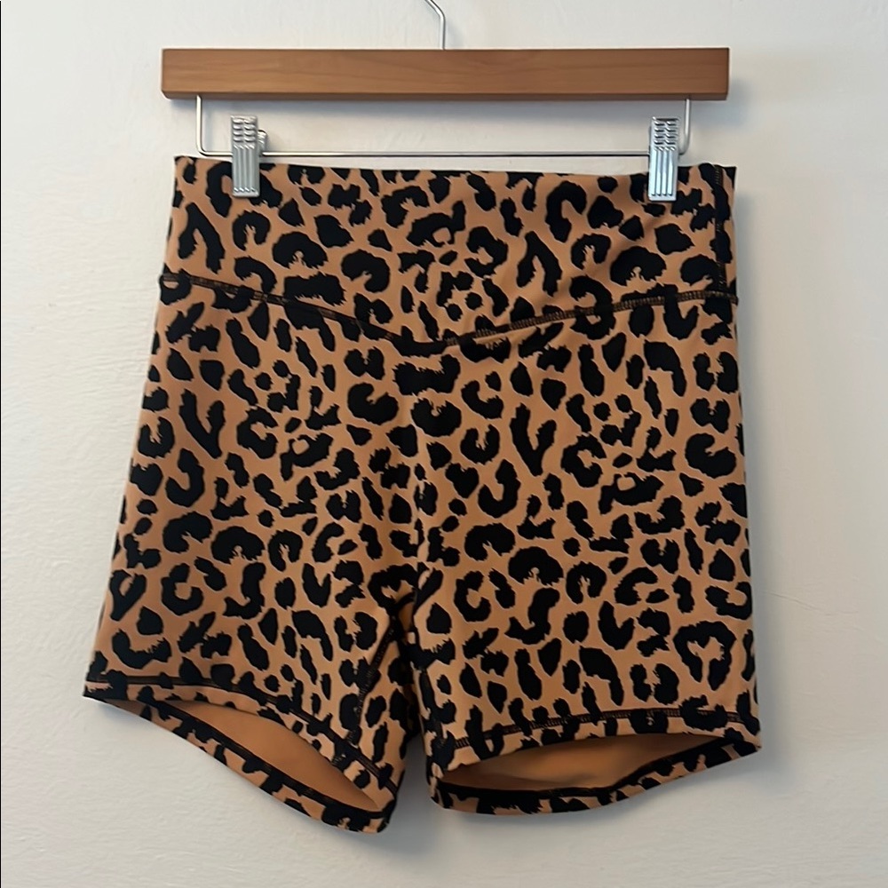 Leopard Print Women's Shorts